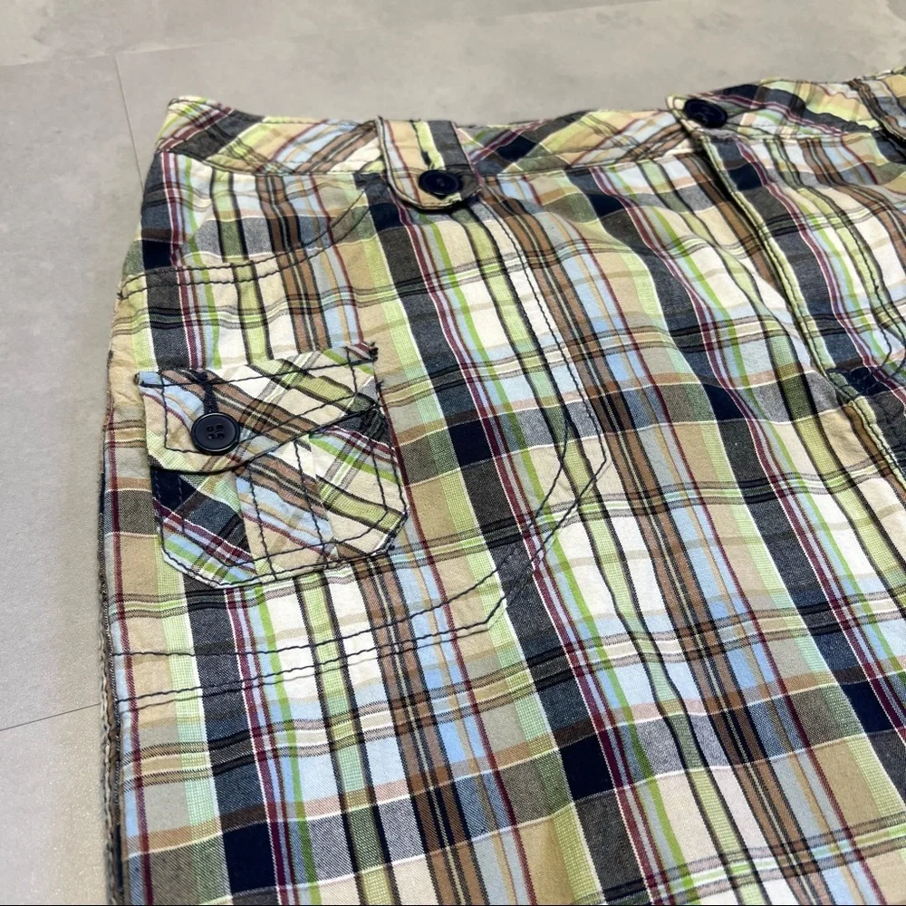 Multicolored plaid skort - Picture 6 of 6